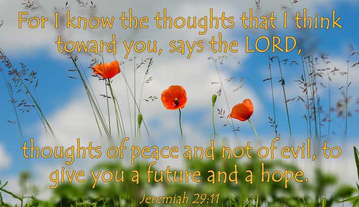 A Future And A Hope - Jeremiah 29:11